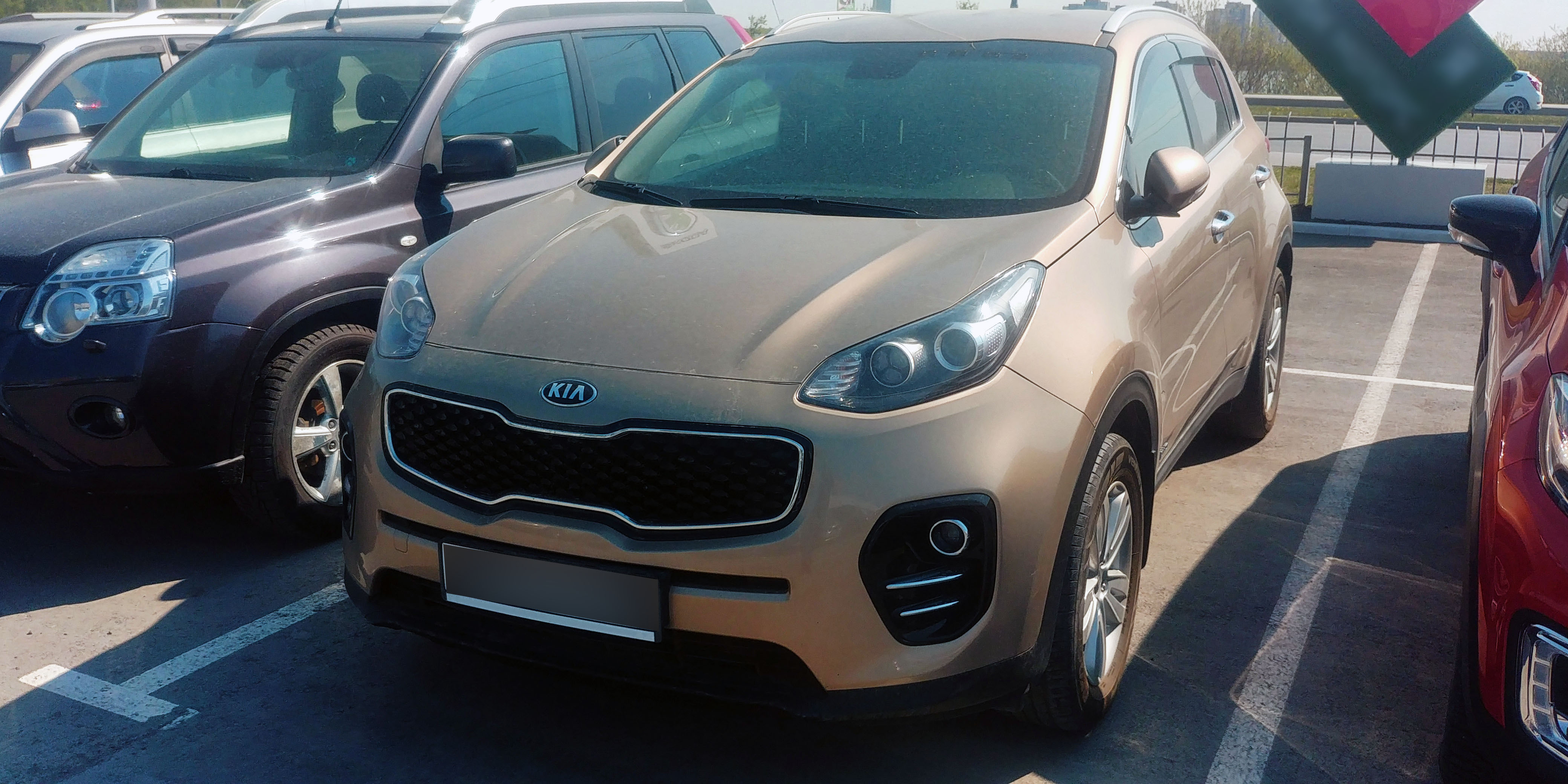 Прокат Kia Sportage в Краснодаре без водителя - 4420 в день